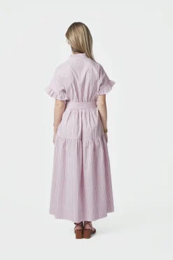 Neo Noir Nnnessie Structure Stripe Dress 169739 | Klänningar