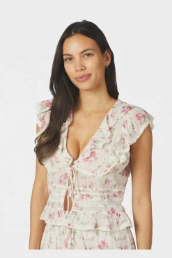 Nnnetali Spring Flower Top 168728
