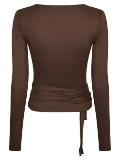 Nnnia Jersey Wrap Blouse 165501