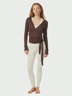 Nnnia Jersey Wrap Blouse 165501