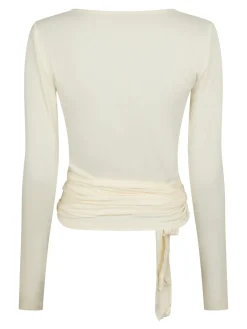 Neo Noir Nnnia Jersey Wrap Blouse 165501 | Blusar & Skjortor|Sportkläder