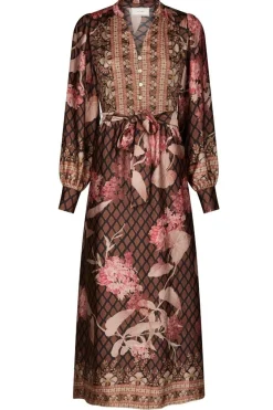 Neo Noir Nnnova Botanical Border Dress 167258 | Klänningar