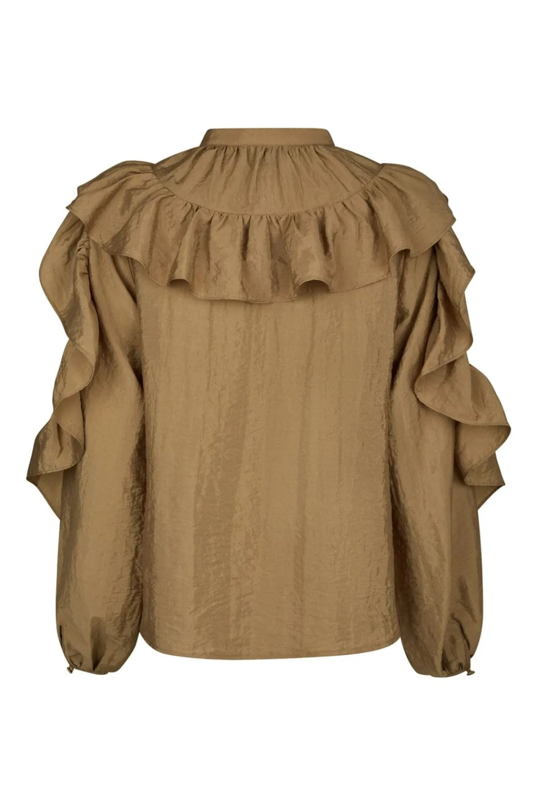 Neo Noir Nnnula Flounce Crisp Blouse 167525 | Blusar & Skjortor