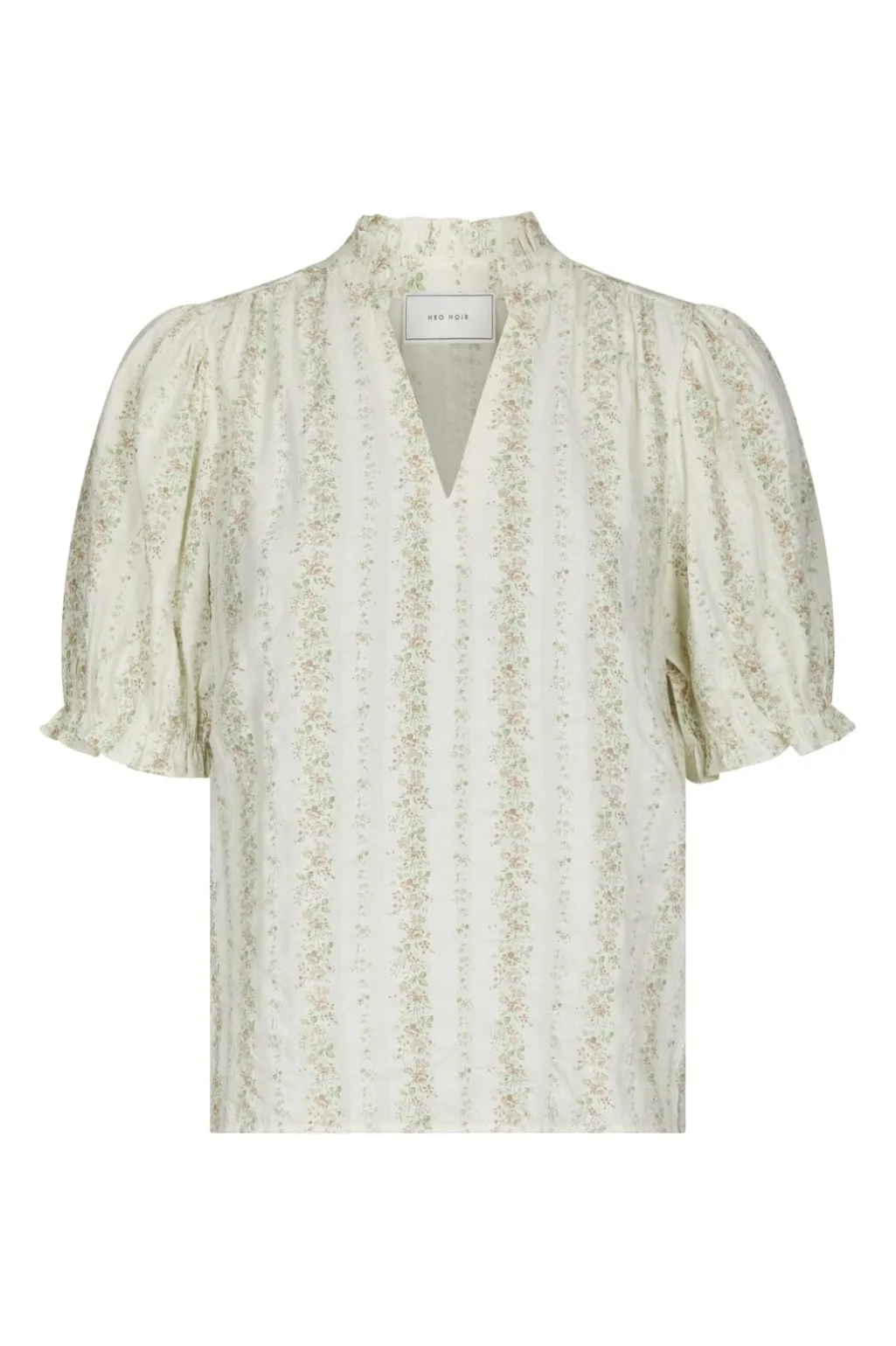 Nnodesa Floral Stripe Blouse 168816