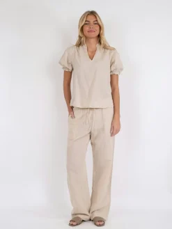 Nnodesa Linen Blouse