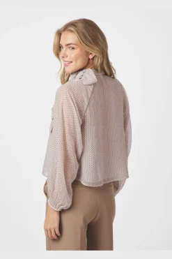 Neo Noir Nnpatti Double Dot Blouse 166724 | Blusar & Skjortor