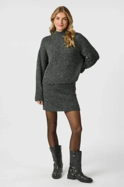 Neo Noir Nnpaulina Fluffy Knit Blouse 164729 | Blusar & Skjortor