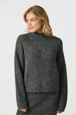 Neo Noir Nnpaulina Fluffy Knit Blouse 164729 | Blusar & Skjortor