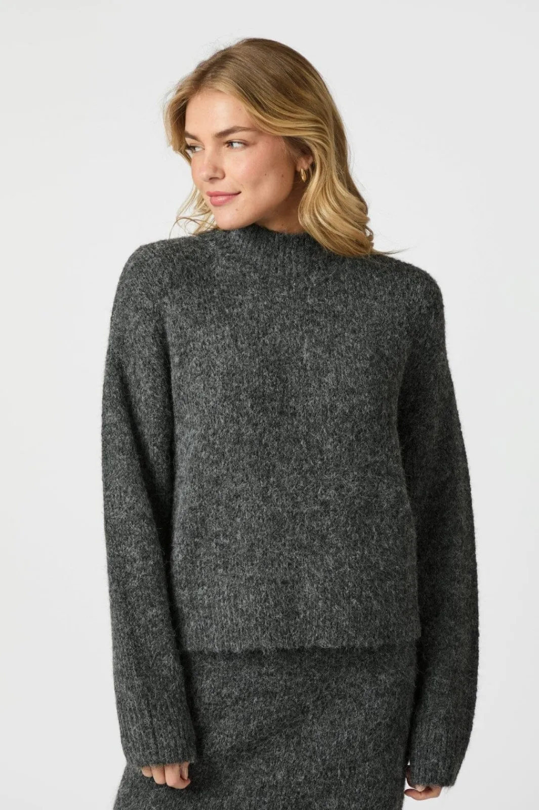 Neo Noir Nnpaulina Fluffy Knit Blouse 164729 | Blusar & Skjortor