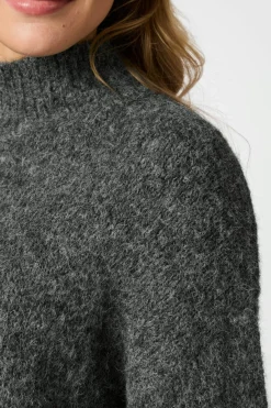 Neo Noir Nnpaulina Fluffy Knit Blouse 164729 | Blusar & Skjortor