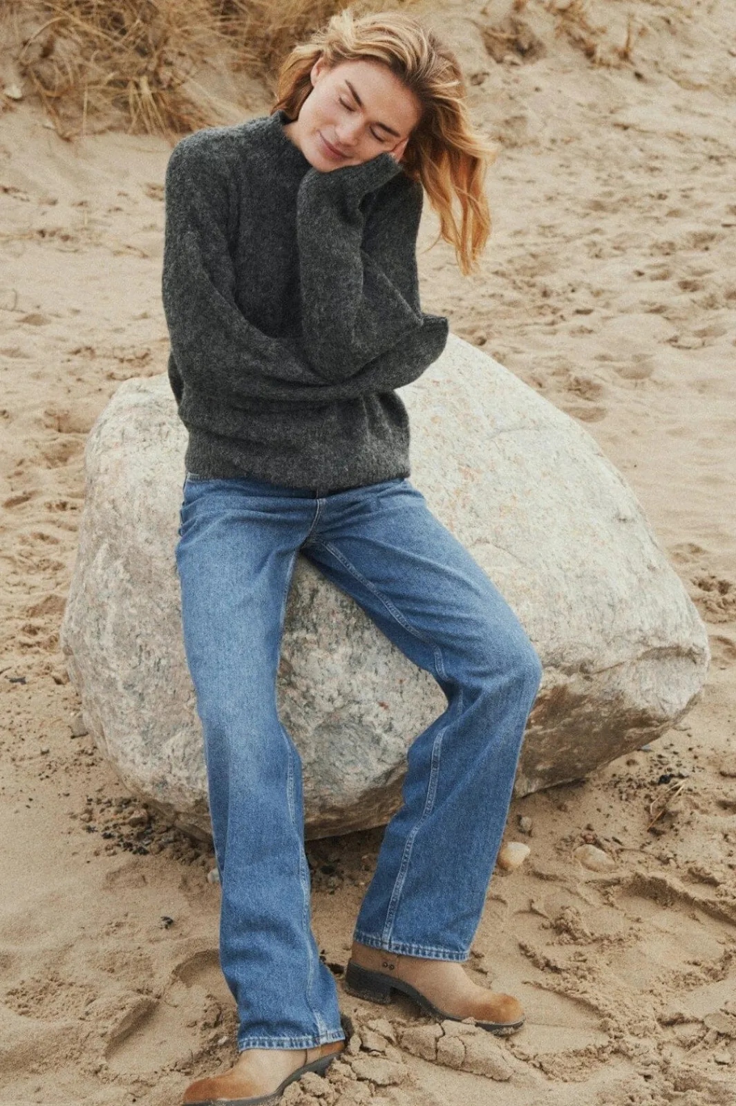 Neo Noir Nnpaulina Fluffy Knit Blouse 164729 | Blusar & Skjortor