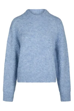 Neo Noir Nnpaulina Fluffy Knit Blouse 164729 | Sticka