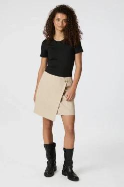 Nnpetrani Pinstriped Skirt 165192