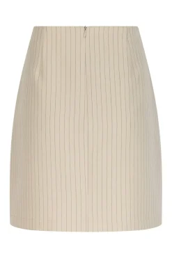 Nnpetrani Pinstriped Skirt 165192