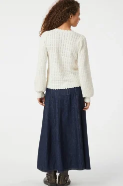 Neo Noir Nnraya Denim Skirt 164339 | Kjolar