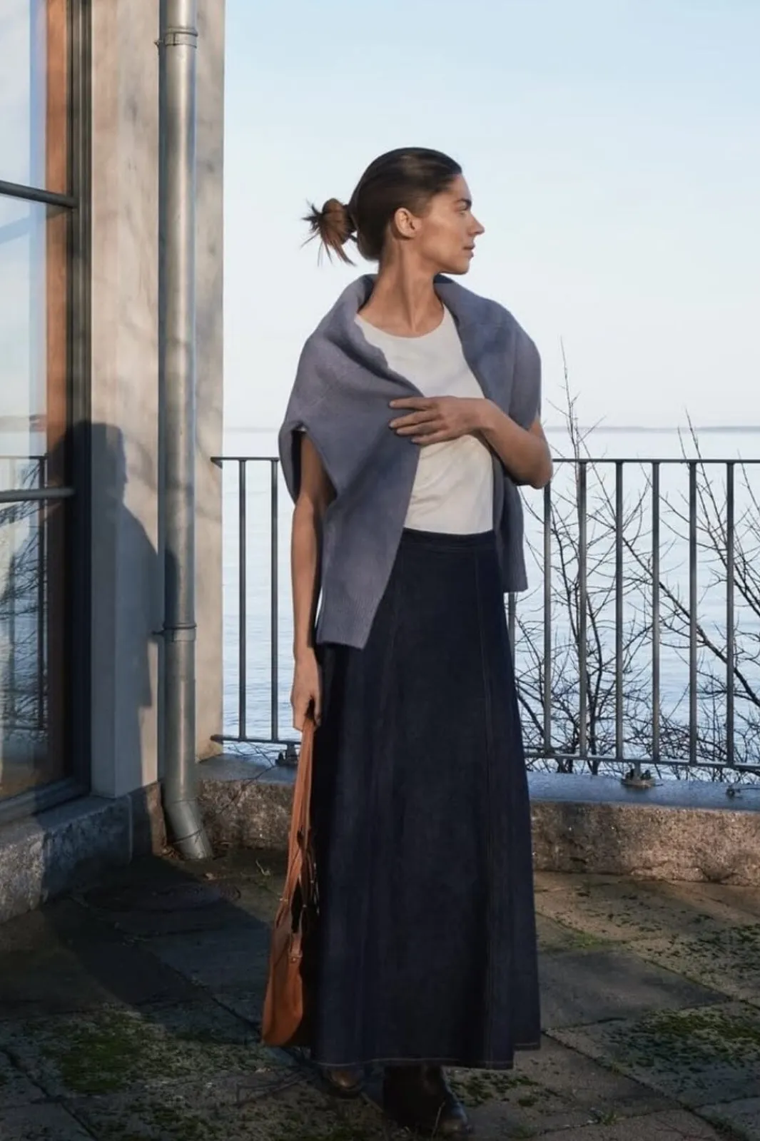 Neo Noir Nnraya Denim Skirt 164339 | Kjolar