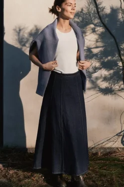 Neo Noir Nnraya Denim Skirt 164339 | Kjolar