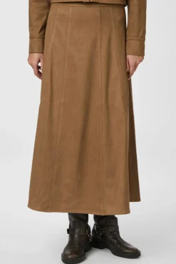 Neo Noir Nnraya Faux Suede Skirt 166255 | Set|Kjolar