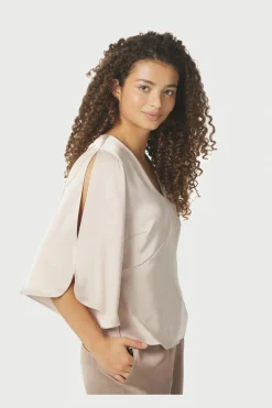 Neo Noir Nnremana Heavy Sateen Blouse 168002 | Blusar & Skjortor|T-Shirts & Toppar