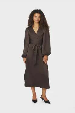 Neo Noir Nnrimini Heavy Sateen Dress 163039 | Klänningar
