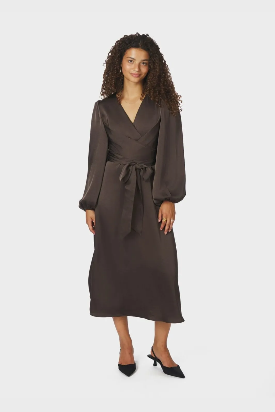 Neo Noir Nnrimini Heavy Sateen Dress 163039 | Klänningar
