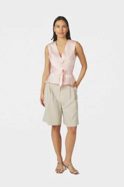 Neo Noir Nnrisetta Heavy Sateen Top 167086 | Set|T-Shirts & Toppar