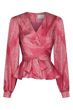Neo Noir Nnrista Paisley Drop Blouse 166208 | Blusar & Skjortor