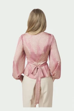 Nnrista Paisley Drop Blouse 166208