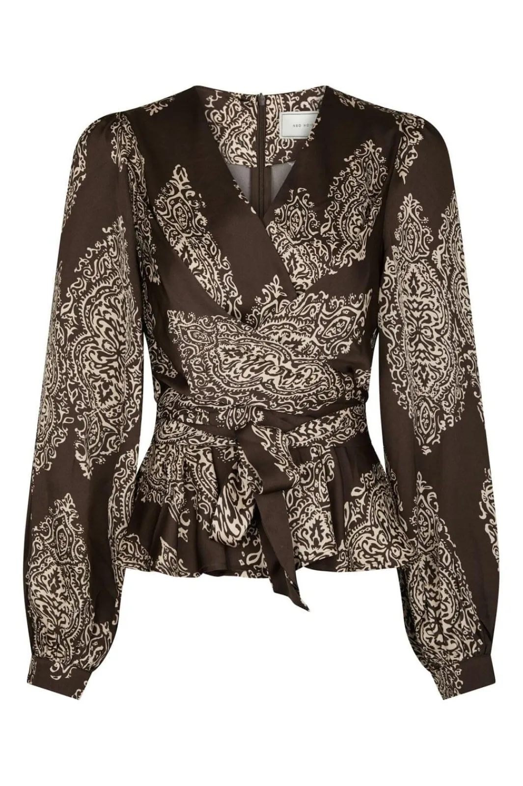Neo Noir Nnrista Paisley Drop Blouse 166208 | Blusar & Skjortor