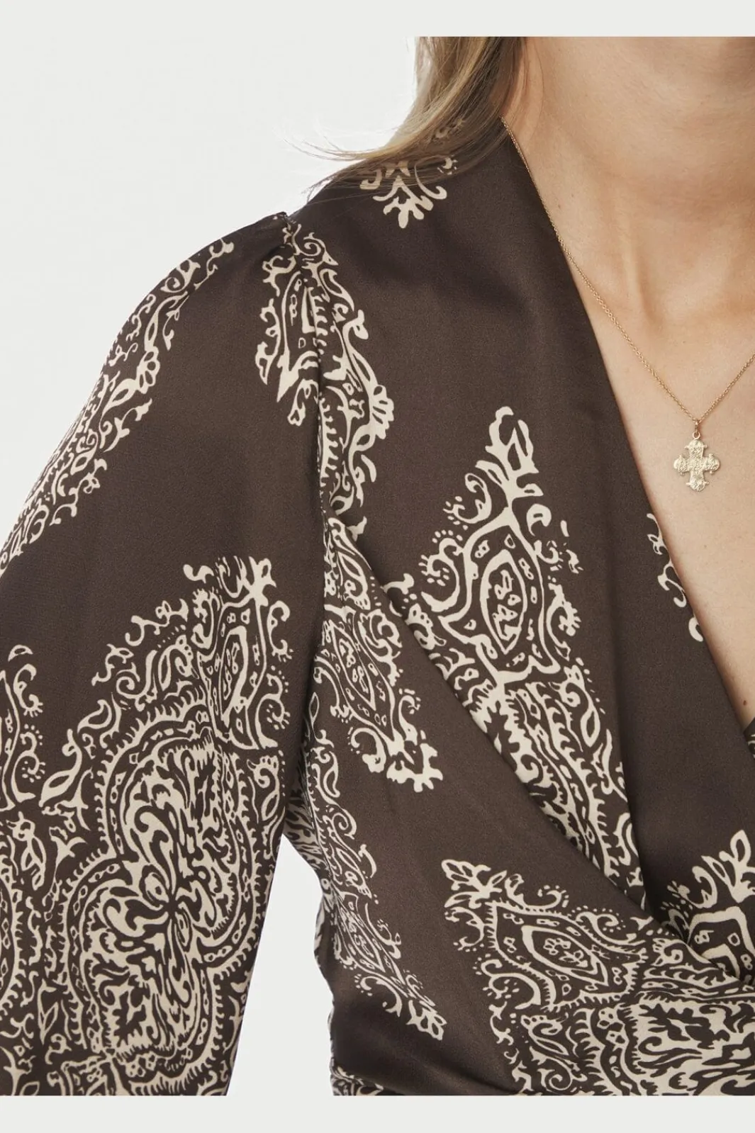 Neo Noir Nnrista Paisley Drop Blouse 166208 | Blusar & Skjortor