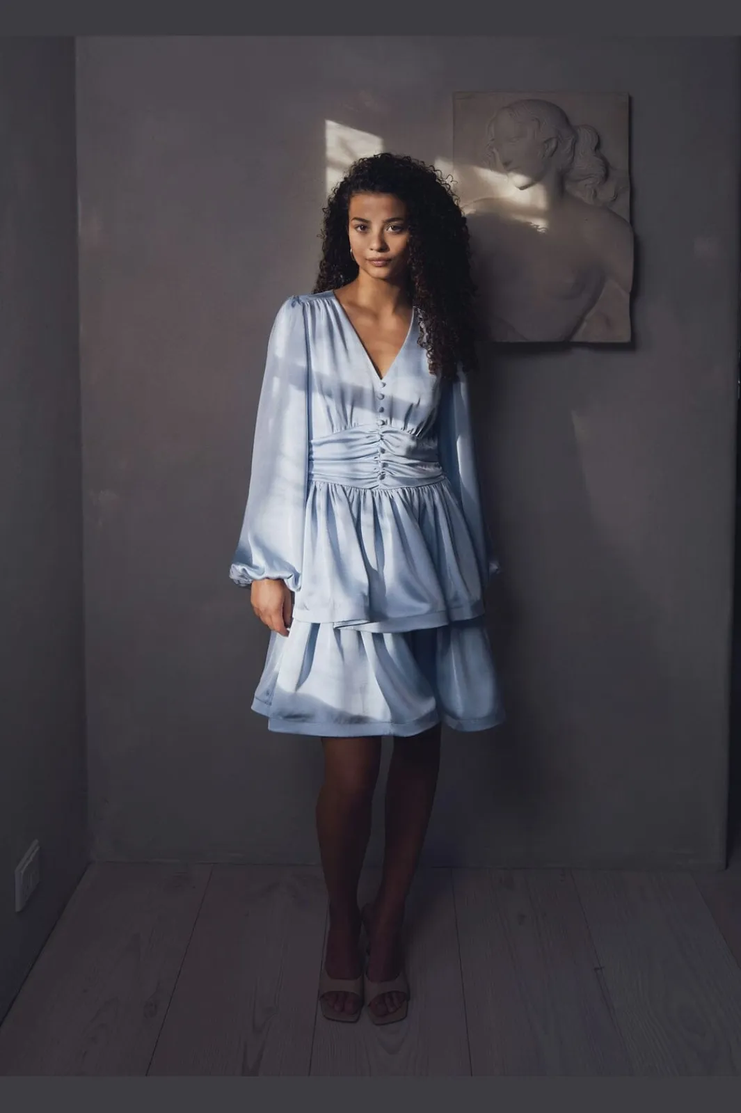 Neo Noir Nnrivana Heavy Sateen Dress 168847 | Klänningar