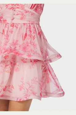 Nnrivana Print Chiffon Dress 168848