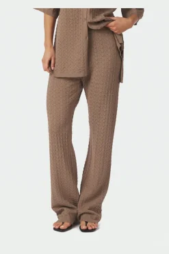 Neo Noir Nnrizzy Fine Crochet Pants 168328 | Set|Jeans, Leggings & Byxor