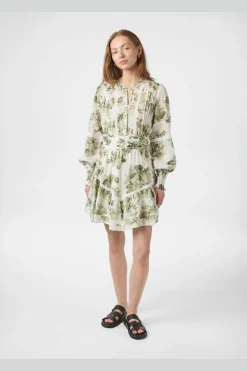 Nnroberta Flower Flow Dress 165425