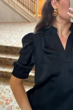 Neo Noir Nnroella Heavy Sateen Blouse | Blusar & Skjortor
