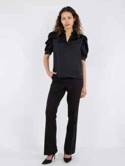 Neo Noir Nnroella Heavy Sateen Blouse | Blusar & Skjortor