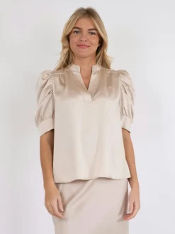 Nnroella Heavy Sateen Blouse