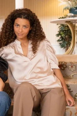 Nnroella Heavy Sateen Blouse