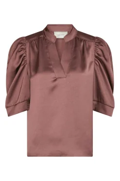 Nnroella Heavy Sateen Blouse 162590