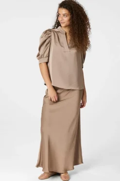 Neo Noir Nnroella Heavy Sateen Blouse 162590 | Blusar & Skjortor|Set