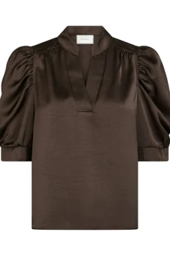 Neo Noir Nnroella Heavy Sateen Blouse 162590 | Blusar & Skjortor