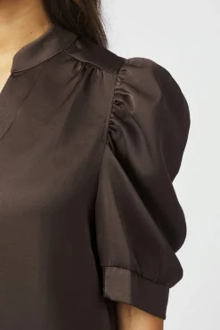 Neo Noir Nnroella Heavy Sateen Blouse 162590 | Blusar & Skjortor