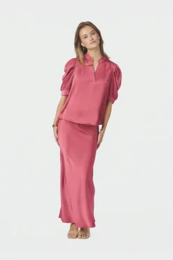 Neo Noir Nnroella Heavy Sateen Blouse 162590 | Blusar & Skjortor