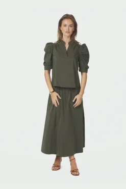 Nnroella Poplin Blouse 164283