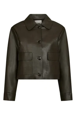 Nnromana Faux Pu Jacket 164349