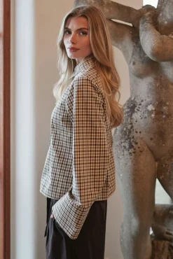 Neo Noir Nnrosa Checked Shirt 167289 | Blusar & Skjortor