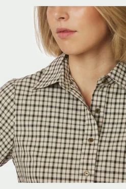 Neo Noir Nnrosa Checked Shirt 167289 | Blusar & Skjortor