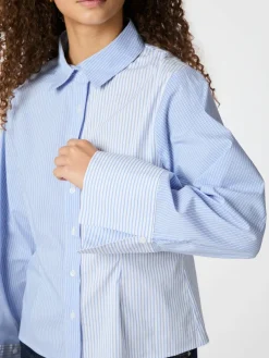 Neo Noir Nnrosa Mix Stripe Shirt 164481 | Blusar & Skjortor