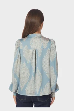 Neo Noir Nnrosslyn Paisley Drop Blouse 163976 | Blusar & Skjortor