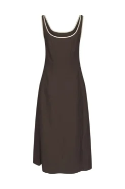 Neo Noir Nnsafinan Linen Contrast Dress 168961 | Klänningar